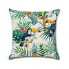 Set of 4 Cushion Covers Scandinavian Flax Simple Cushion Cover Stylish Classic Sofa Backrest Body Pillow Car Interior Decoration Wedding Gift Present