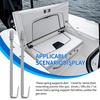 Marine Hardware Boat Spring Hatch Support 2PCS Stainless Steel Top Mounting Bar 8-5/8" Handware for Boats