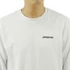 Patagonia Men's P-6 Logo Responsibili-Tee (US-XL, White) (Parallel Import)
