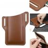 1Pcs Mobile Phone Hanging Waist Bag Universal Sports Waist Bag Leather Phone Belt Bag Outdoor Equipment Accessories