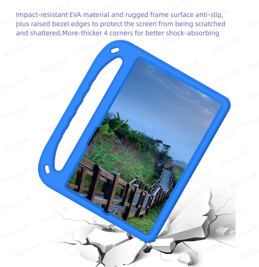 Kids EVA Case for Honor Pad X8a 11 Inch 2024 Stand Shock Proof Non-toxic Full Body Handle Cover for Honor Pad X8a (2024) 11''