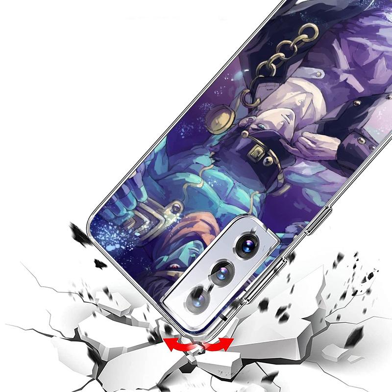 JoJo Bizarre Adventure Phone Case For Samsung Galaxy S24 S25 Edge S26 Ultra S23 S22 S21 Plus S20 FE + Personalized Print Cover G
