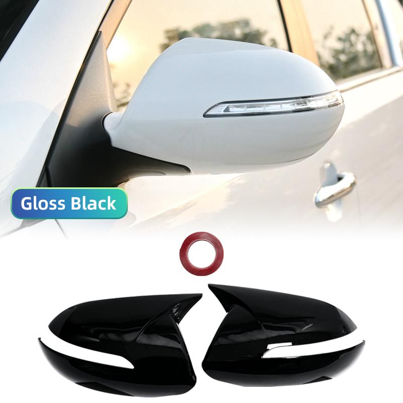 

For Kia Sportage KX5 2011-2015 Car Sticker Rearview Side Mirror Cover Wing Cap Exterior Case Trim Accessories Vehicle Decoration