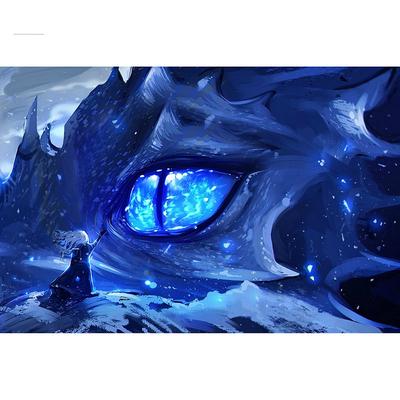 5D DIY Diamond Painting Dragon's Eye Diamond Embroidery Mosaic Cross Stitch Rhinestone Decoration