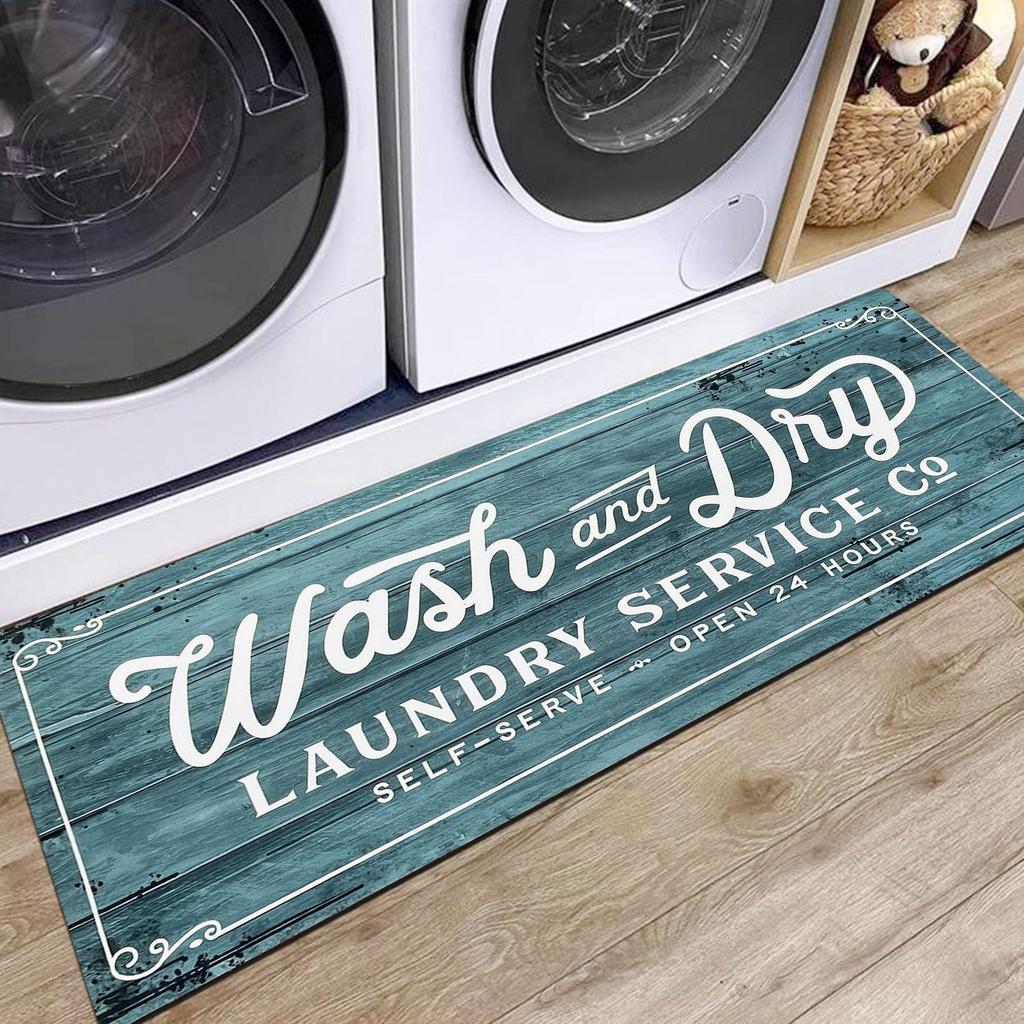 American Retro Personality Diatomite Carpet Household Kitchen Absorbent Floor Mats Bathroom Doorway Absorbent Floor Mats