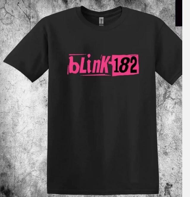 26 Blink 182 Punk Rock Band Logo Tee Heavy Cotton Unisex Quality T-SHIRT S-5XL Unisex T-Shirt M