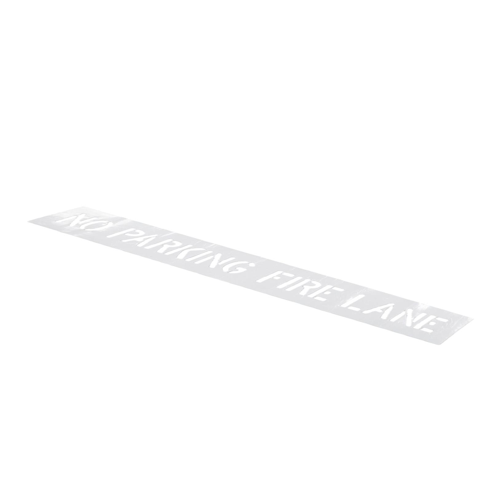 

No Parking Lane Stencil Reusable Silicone Parking Lot Painting Template for Parking Lots Curb Concrete Asphalt