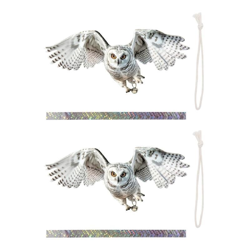 

Bird Proofing Reflective Owl Statues for Outdoor Use Patios Protections Devices