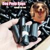 Dog Waste Bags Refill Rolls, Leak-Proof Pet Poop Bags for Dogs and Cats, Portable Disposable Pet Cleaning Bags with Roll Design
