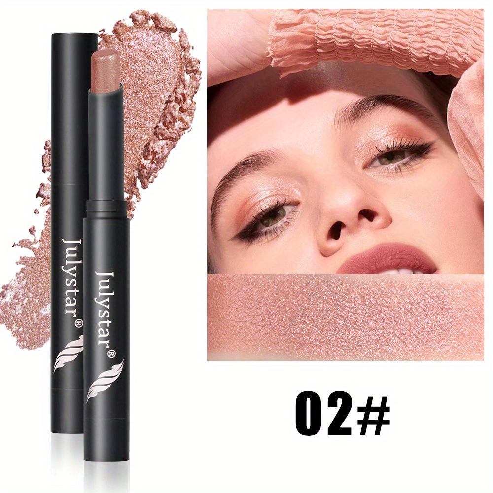 Spinning Pearl Eyeshadow Stick, Matte and Shimmer Eye Brightener Stick Zvýrazňující tyčinka na konturování stínů Voděodolný make-up očních stínů pro ženy