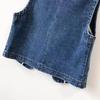 Women's Spring Short Sleeveless Vest Solid Color Daily Casual Jacket