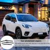 Leise Naturkautschuk Scheibenwischer 3er Set Flachbalken Wischerblätter für Subaru Forester SK 2018-2024, Robuste Auto 26"+16"+14" Front Heck Wischerblätter, Original