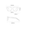 Blue Light Blocking Oval Shortsighted Prescription Glasses Women Men  Student Computer Myopes Lunettes 0 -0.5 -0.75 To -6.0