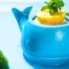 Blue Whale Tiki Mug Cocktail Glass Hawaiian Bar Beach Party Ceramics Drinking Wineglass Dessert Ice Cream Container Smoothie Cup