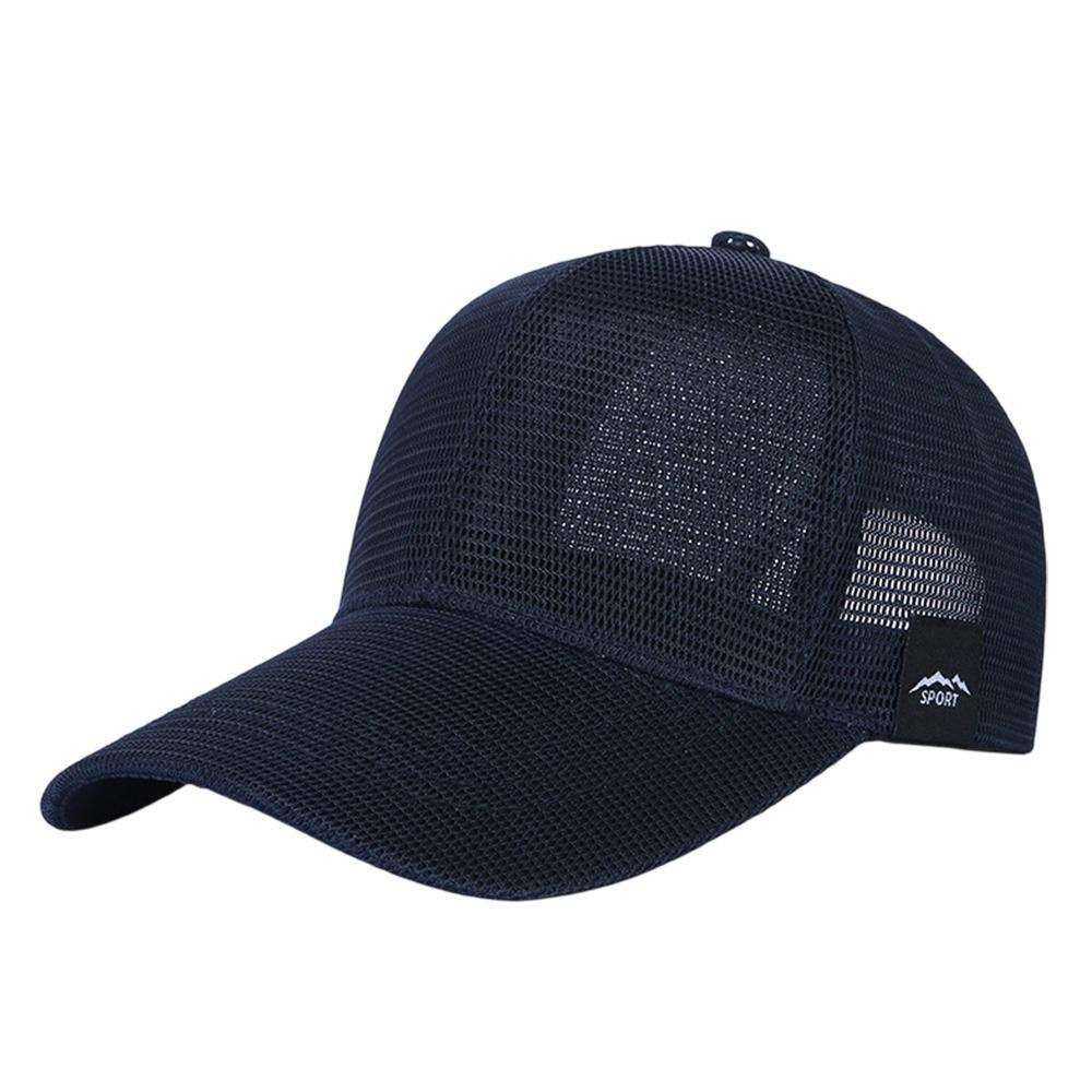 Summer Baseball Cap Full Mesh Snapback Hat Casual Sun Hat  for Men Women