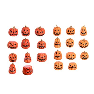 11 Pieces Halloween Pumpkin Decorations Crafts Table Centerpiece Halloween Decor for Indoor Home Farmhouse Dining Room Bedroom