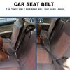 Pet Dog and Cat Leash Car Headrest Protective Rope Restraint Adjustable Rope Car Dog Accessories for Small Dogs