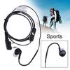 Auricular de 2 pines para el oído, audífono, auriculares deportivos, PTT, micrófono para radio BAOFENG KENWOOD Retevis HYT L3FE