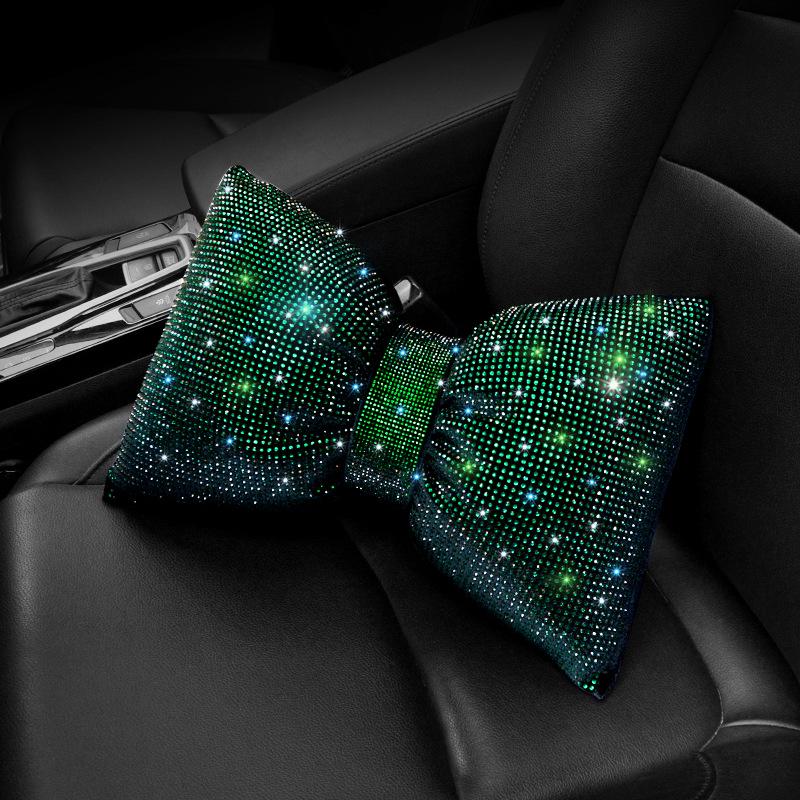 

Подушка для шеи и талии в автомобиль с разноцветными бриллиантами для женщин