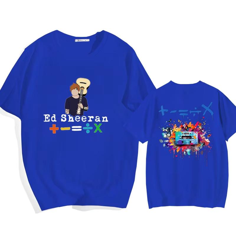 Ed Sheeran Tour 2025 T-Shirts Women's Men's Fashion Harajuku Musc Fan T-Shirt Tops Women T Shirt Pro Choice T Shirt Women