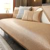 Ice Silk Sofa Cushion Leather Light Luxury Summer Mat Seat Cushion Simple Modern High-End Non-Slip Leather Sofa Cover