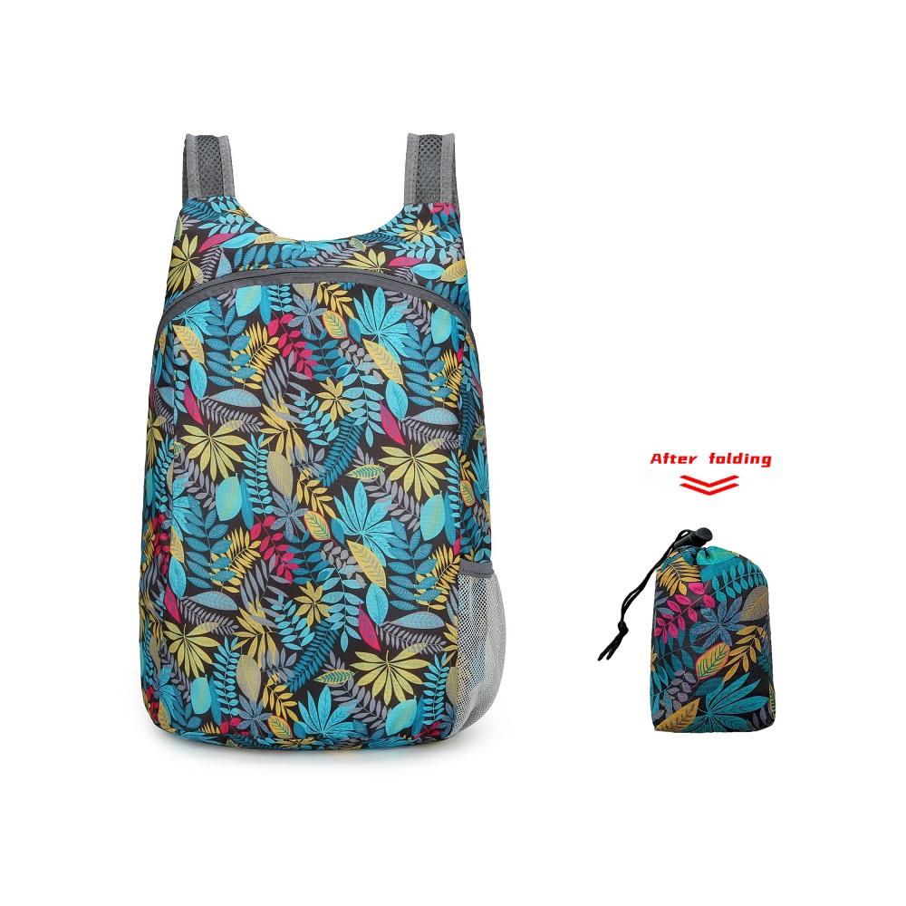 

Ультрапортативный складной рюкзак Легкий повседневный рюкзак Спортивная дорожная сумка Легко складной магазин лист