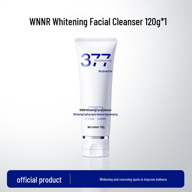 Genuine 377 Whitening & Spot Removing Facial Cleanser - Moisturizing & Spot Fading Skincare Product.