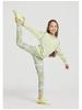 Girls' High-Waist Quick-Dry Yoga Leggings - Autumn/Winter Breathable Elastic Sports Pants