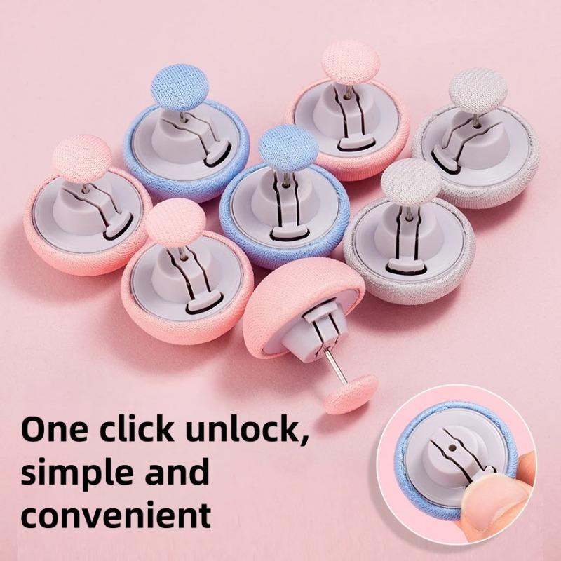 5-30PCS BedSheet Quilt Clip One Button Unlock Duvet Cover Fastener Clip Anti Slip Blanket Buckles Quilt Holder Fixator Grippers