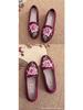 Women's Embroidered Slip-On Shoes – Soft, Non-Slip, Flat Heel Casuals for Seniors