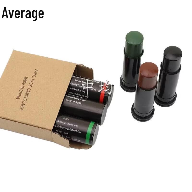 3-Color Camouflage Face Paint Kit