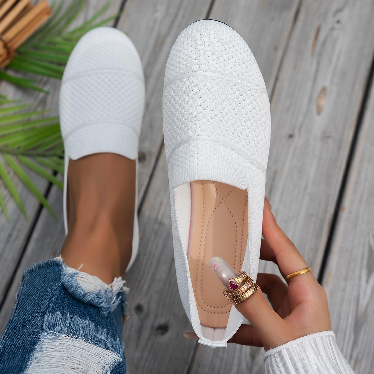 

Модная женская обувь на плоской подошве, модная обувь, туфли медсестры, обувь слипоны, женские мокасины, кроссовки, женская обувь для улицы, больших размеров 43 белый