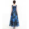 Sexy Clothes Floral Print Sleeveless Maxi Dresses for Women 2026 Club Birthday Party Elegant Big Swing Long Dresses