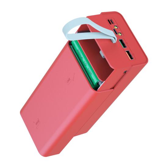 No Welding DIY Bank Shell 21x18650 Detachable Power Batteries Portable Charger Case Cell