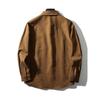 Japanese-Style Retro Seersucker Shirt Men Long Sleeves 2024 New Arrival Spring and Autumn Coat Export Men's Casual Shirt