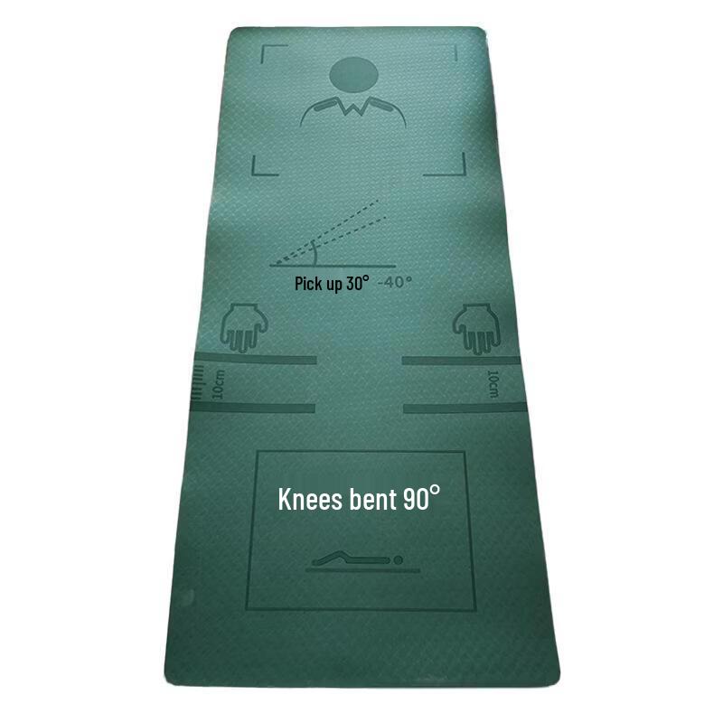 Многоцелевой коврик для тренировки пресса и мышц кора 1.8m x 0.6m (8mm thick)