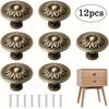 Vintage Knobs Cabinet Handles Bronze Cabinet Pulls Kitchen Cupboard Single Hole For Bedside Table Handle Drawer Pulls Knobs