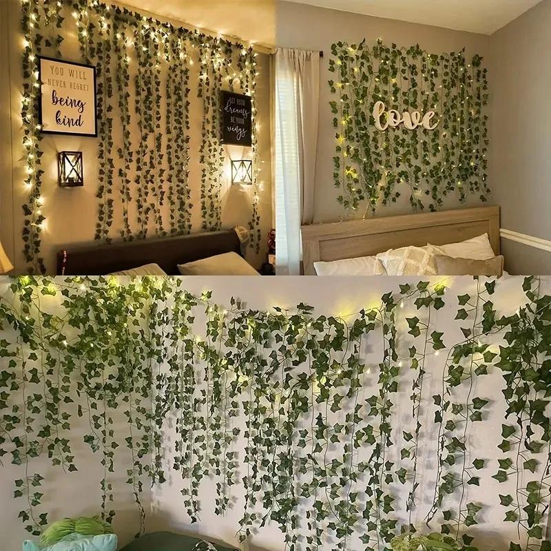Solar Outdoor Lights Festoon Sunflower Maple Leaves LED Light String Wedding Garden Holiday Balcony Decoration Solar Garland