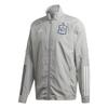 Adidas Spain National Team Soft Moisture-Wicking Striped High-Collar Jacket Men Jacket Gray FI6273