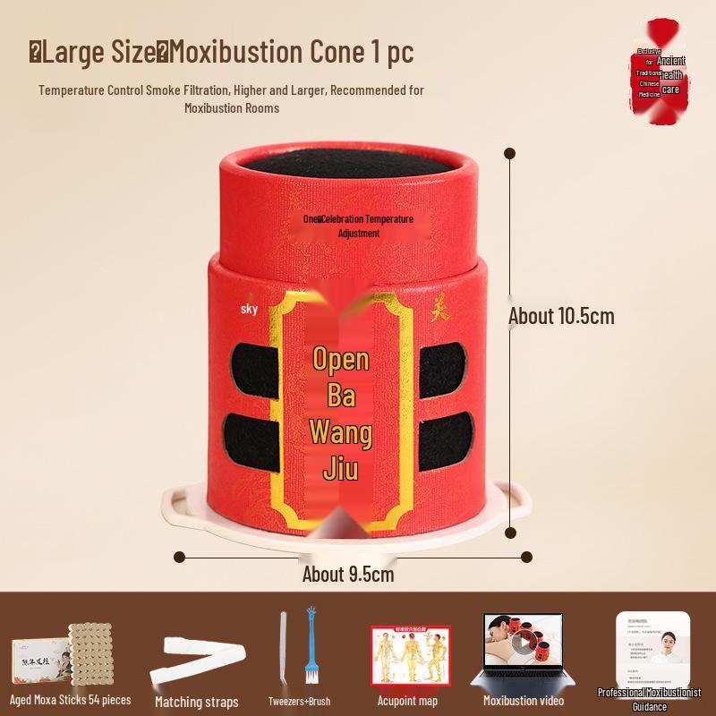 Portable Reusable Moxibustion Box with Smoke-Filtering Technology
