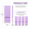 4PCS Precision Grooves Clay Ball Maker Smooth Rolling Reusable Clay Bead Roller 3D Printed 2/3/4/5mm Nail Art Bead Roller