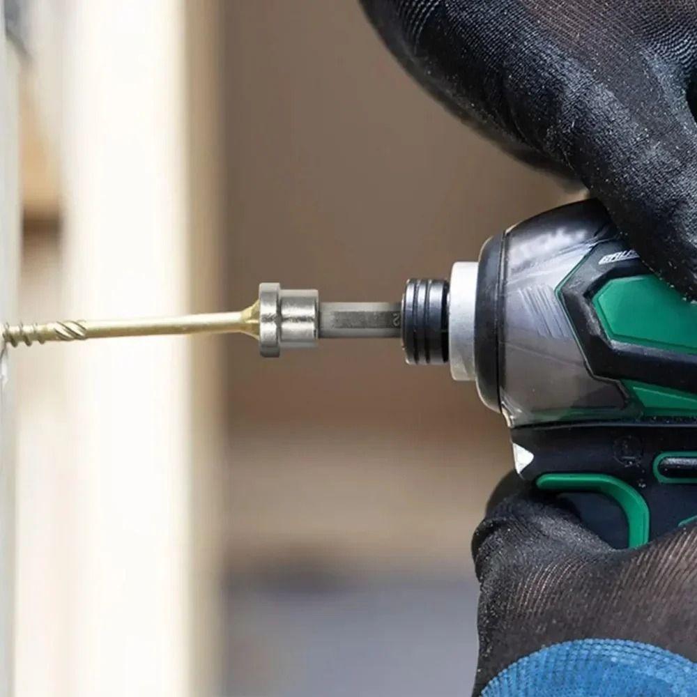 10pcs/set Magnetic Positioning Screwdriver Bits Hex Shank Drill Bit Locating Batch Head  Furniture