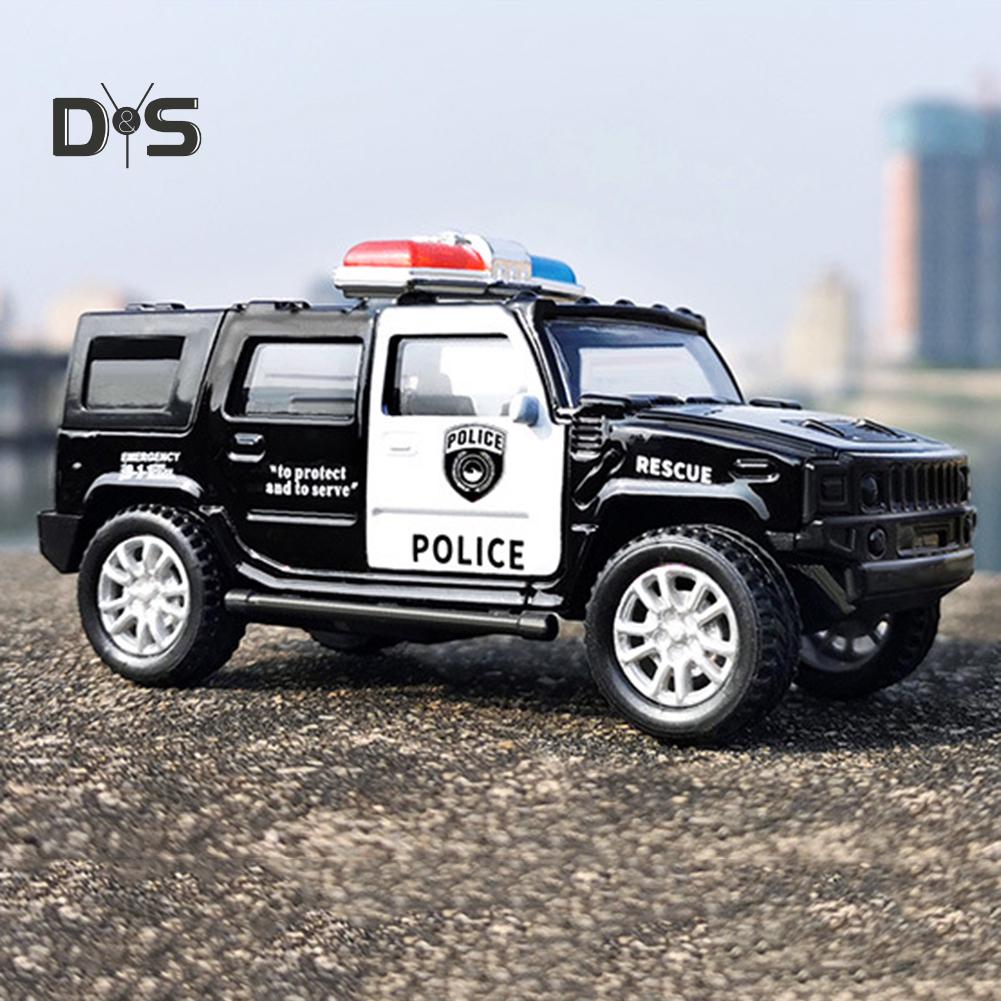 Hrajte si s vámi Policejní auto Auto Odtahovací vůz Model dětské hračky Vánoční dárek