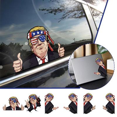 Cartoon-Figur 2024 Autoaufkleber Wasserdicht Auto Vinyl Karosserie Auto Fenster Styling Heckaufkleber Lustige Dekoration W5S8