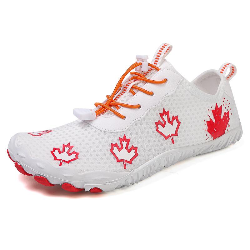 New adult beach snorkeling shoes diving shoes female couple wading swimming shoes red river foot soft sole skin shoes men