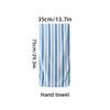 Quick Drying Towel Set Soft Hand Towel Bath Towel Quick Drying Absorbent Towels For Bathroom Striped Pattern