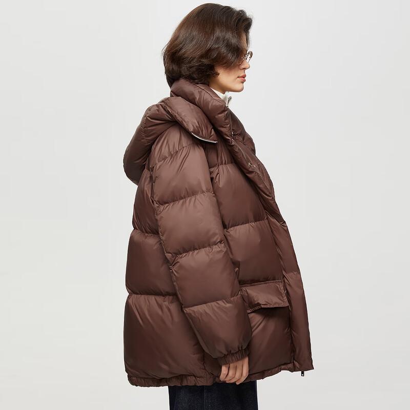 Shetu Women's Mid-Length Down Jacket