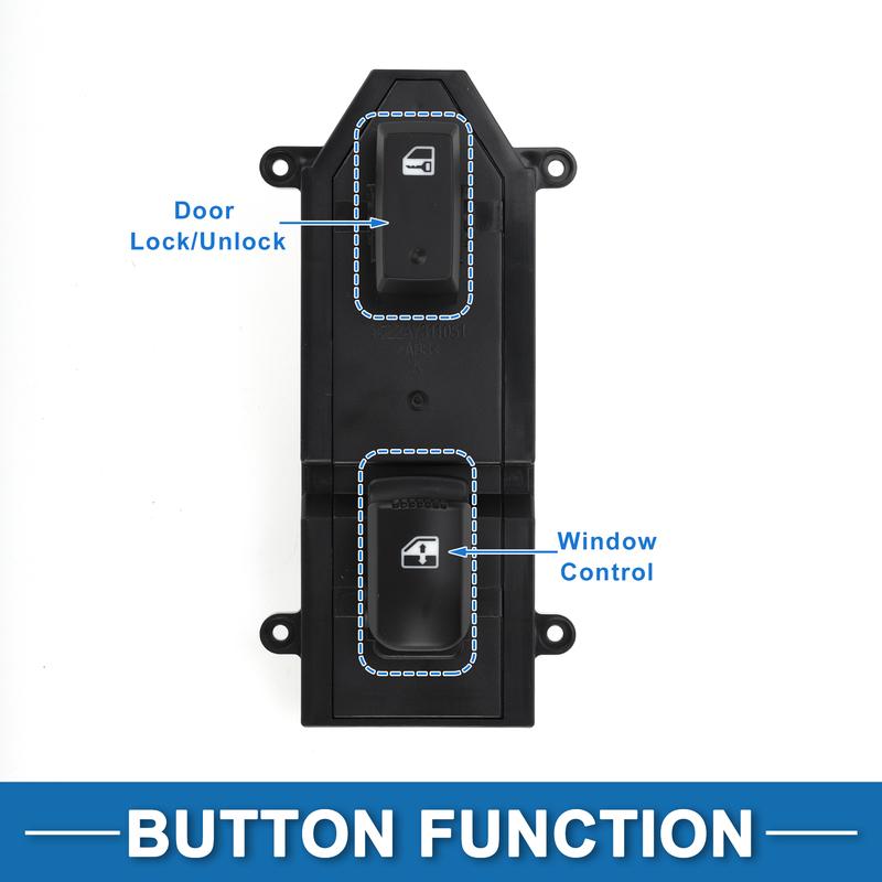 X Autohaux Front Right Power Window Switch for Hyundai Santa Fe 2007-2012 No.935752B000S4