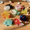 Cartoon Fish Pattern Acetate Hair Claw Summer Ocean Themed Durable Hair Clip for Women Party Dating Hair Accessory