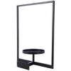 Stylish Metal Plant Wall Frame Black Wall Mounted Succulent  Hanger  For Home Decor